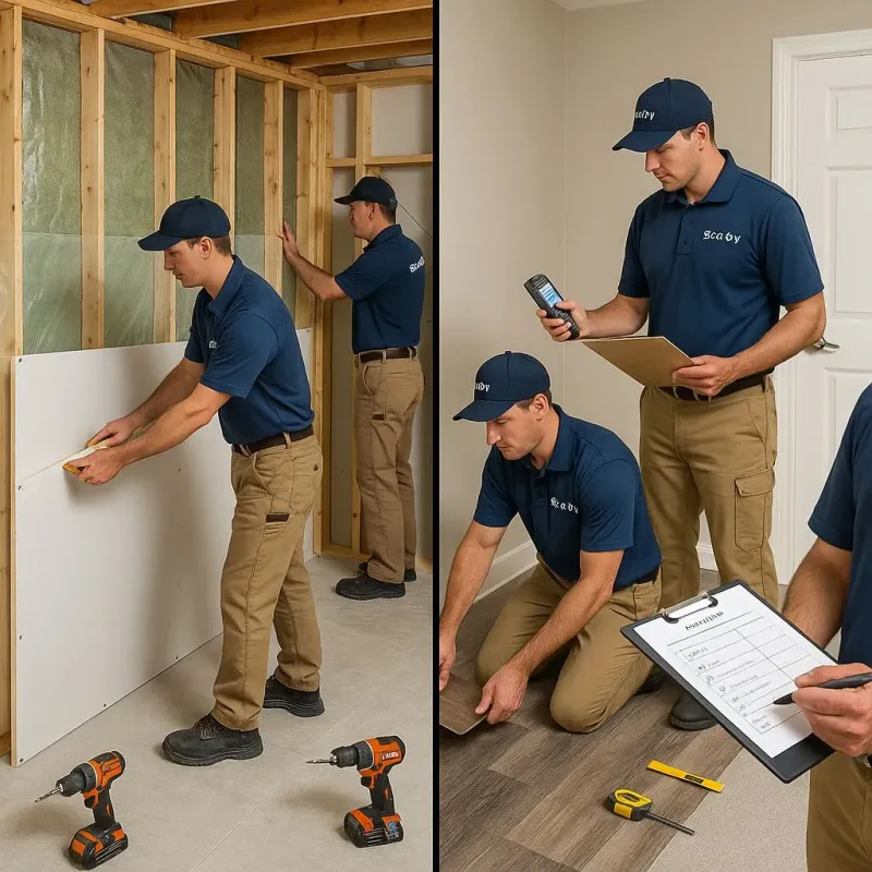 Repairs and Reconstruction process in Saint Clairsville, OH