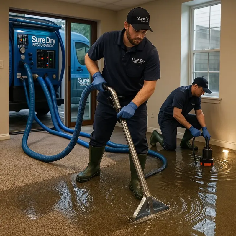 Water Extraction and Removal process in Saint Clairsville, OH